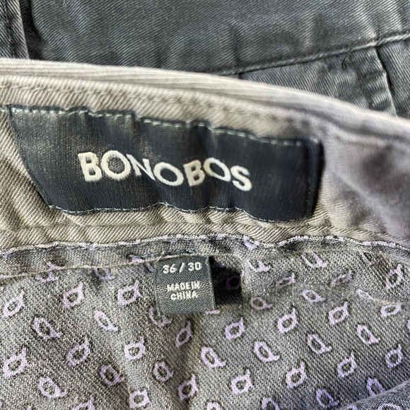 Bonobos Chino Pants Lot 4 Mens 36x32 Gray Blue Casual Office Preppy - Picture 4 of 9